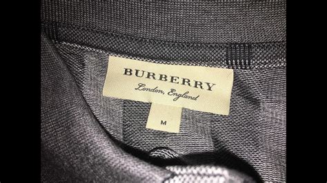 burberry replica mens clothes|authentic Burberry polo labels.